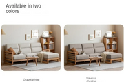 Modern L Shaped 3 seater Sofa | L Sectional Sofa | Sheesham Solid Wood