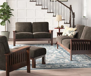 Contemporary Sheesham Wood Sofa set