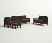 Contemporary Sheesham Wood Sofa set