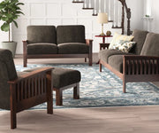 Contemporary Sheesham Wood Sofa set