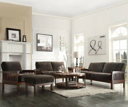 Contemporary Sheesham Wood Sofa set