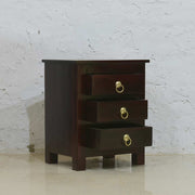 Classic Solid Sheesham Wood Bedside Table