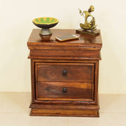 Premium Solid Sheesham Wood Bedside Table