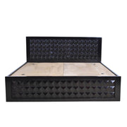 Diamond Solid Sheesham Wood Storage Bed