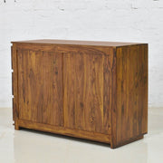 Solid Wooden Clovis Cabinet With Drawers
