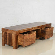 Ritz Solid Sheesham Wood TV Unit