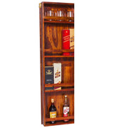 Tall Solid Sheesham Wood Bar Cabinet