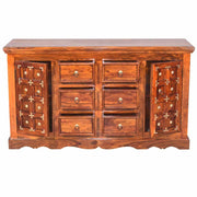 Solid wood Brass Sideboard