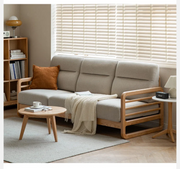 Modern L Shaped 3 seater Sofa | L Sectional Sofa | Sheesham Solid Wood