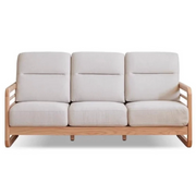 Modern L Shaped 3 seater Sofa | L Sectional Sofa | Sheesham Solid Wood