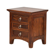 Crisco Solid Sheesham Wood Bedside Table