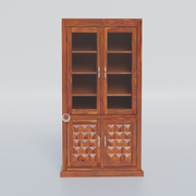 Rozwood Arts Premium Sheesham Wood Storage Cabinet