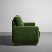 Sofa Yolo - Wooden Fabric Sofa Set (Fabric, Avocado Green)