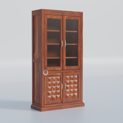 Rozwood Arts Premium Sheesham Wood Storage Cabinet