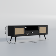 Rozwood Arts Diva TV Unit ( Black Finish)