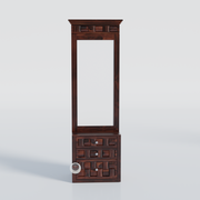 Rozwood Arts™ | Timeless Sheesham Wood Dressing Table with Mirror & Storage