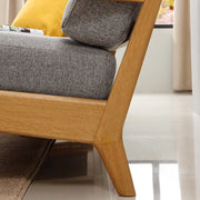 Sheesham Wooden Seater 3+2+1 Sofa Set with Center Table for Living Room