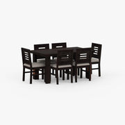 Imperial Home Solid Sheesham Wood 6-Seater Dining Set