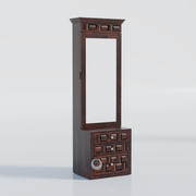 Rozwood Arts™ | Timeless Sheesham Wood Dressing Table with Mirror & Storage
