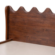 Veloura Solid Sheesham Wood Hydraulic Storage Bed