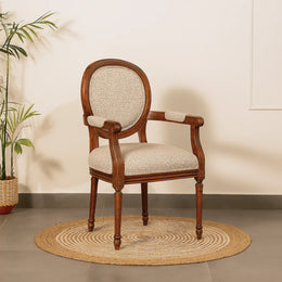 EliteCurve Solid Sheesham Dining Chair