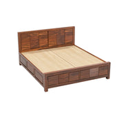 Brooklyn Sheesham Wood King Bed Natural Finish