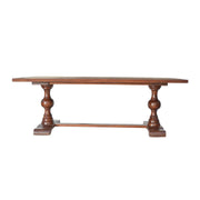 Contemporary Solid Sheesham Wood 6 Seater Dining Table Set