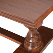 Contemporary Solid Sheesham Wood 6 Seater Dining Table Set
