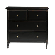Caldrex Vintage Black Storage Cabinet