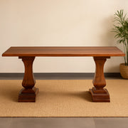 Parampara Solid Sheesham Wood 6 Seater Dining Table Set