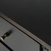 Caldrex Vintage Black Storage Cabinet