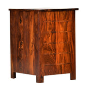 Carvel Solid Sheesham Wood Bedside Table