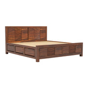 Brooklyn Sheesham Wood King Bed Natural Finish