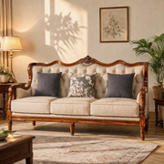 Royal Living Room Furniture Set | Sofa Set | Sheesham Wood