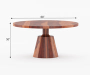 Chilton OrbitCraft Solid Wood 6-Seater Round Dining Set