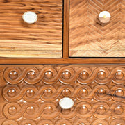 Zenvira Solid Sheesham Wood Media Unit
