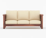 Emma Solid Sheesham Wood Sofa Set