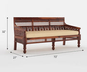 maharaj Solid Sheesham Wood Sofa Set