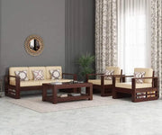 Isla Solid Sheesham Wood Sofa Set