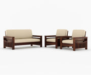 Zoko Solid Sheesham Wood Sofa Set