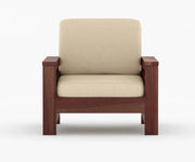 Zoko Solid Sheesham Wood Sofa Set