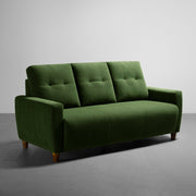 Sofa Yolo - Wooden Fabric Sofa Set (Fabric, Avocado Green)