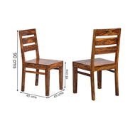 Solid Wood Anitz Sheesham Dining Table