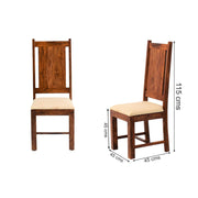 Solid Wood Orson Sheesham Four Seater Dining Table