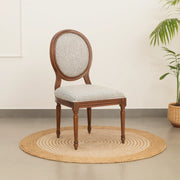 Contemporary Solid Sheesham Wood 6 Seater Dining Table Set