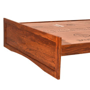Krrish Classic Solid Sheesham Wood Bed (Non-Storage)