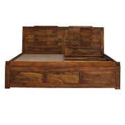 Neeson Classic Solid Sheesham Wood Storage Bed