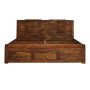 Neeson Classic Solid Sheesham Wood Storage Bed